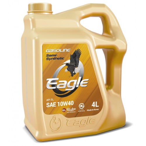EAGLE Gasoline Semi-syn 10W40 API SL 4л