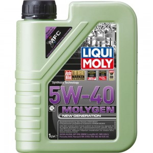 LIQUI MOLY Molygen New Generation 5W-40 (1л) Масло моторное синтетическое LIQUI MOLY Molygen New Generation 5W-40 (1л) Масло моторное синтетическое