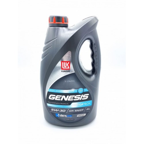 Лукойл GENESIS ARMORTECH DIESEL 5W30 DEXOS-2 (4л) Масло моторное