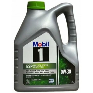 Mobil 1 ESP 0W-30 (4л) Масло моторное синтетическое