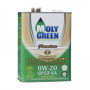MOLYGREEN Premium 0W-20 SP/GF-6A (4л) Масло моторное