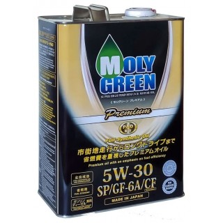 MOLYGREEN Premium 5W-30 SP/GF-6A/CF (4л) Масло моторное синтетическое