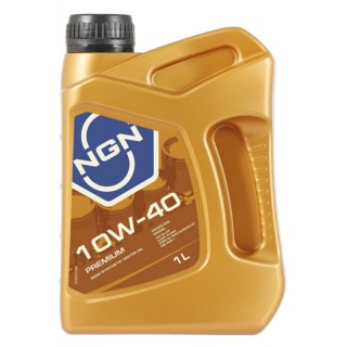 NGN PREMIUM A-LINE 10W-40 (1л) Масло моторное полусинтетическое