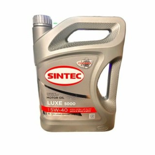 SINTEC Luxe 5W-40 4л. Масло моторное полусинтетическое