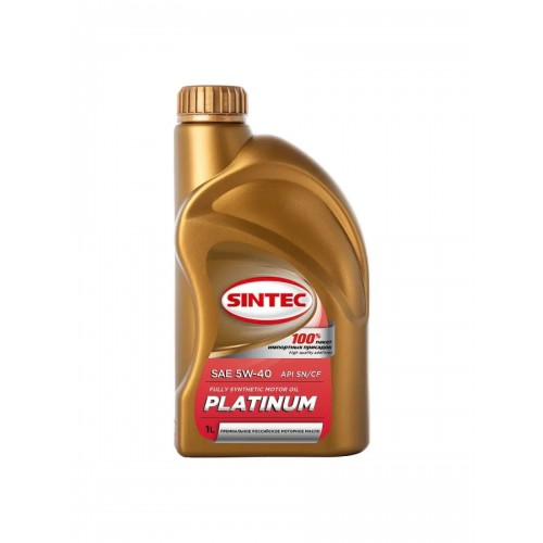 SINTEC Platinum 5W-40 1л. Масло моторное синтетическое