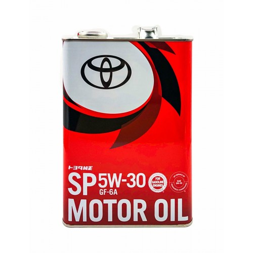 TOYOTA Engine Oil 5W-30 SP (4л) Масло моторное 08880-13705