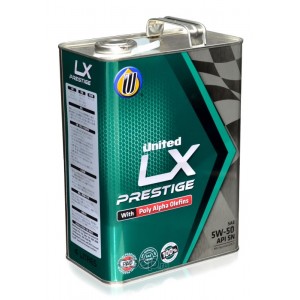 UNITED LX PRESTIGE 5W-50 (4л) UNITED LX PRESTIGE 5W-50 (4л)