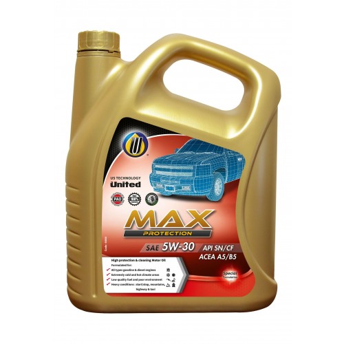 UNITED MAX PROTECTION 5W-30 (4л) — купить в Томске