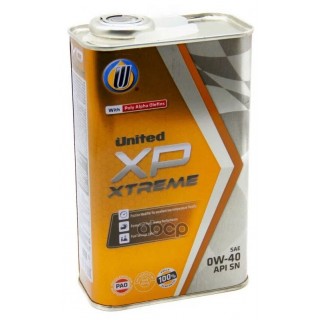 UNITED XP XTREME 0W-40 (1л)