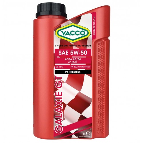 YACCO GALAXIE GT 5W-50 (1л)
