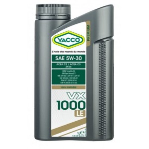 YACCO VX 1000 LE 5W-30 (1л) YACCO VX 1000 LE 5W-30 (1л)