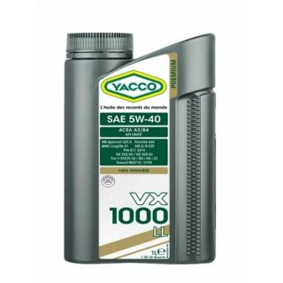 YACCO VX 1000 LL 5W-40 (1л)